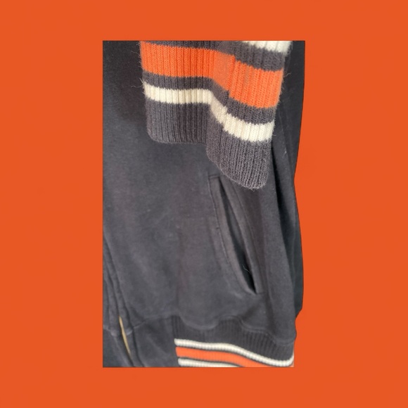 🔥 Harley-Davidson Genuine MotorClothes VarsStyle Full-Zip Hoodie L Black & Cream - Picture 9 of 9